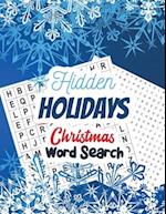 Hidden Holidays - Christmas Word Search