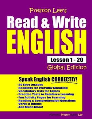 Preston Lee's Read & Write English Lesson 1 - 20 Global Edition