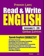 Preston Lee's Read & Write English Lesson 1 - 20 Global Edition