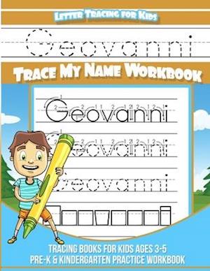 Geovanni Letter Tracing for Kids Trace my Name Workbook