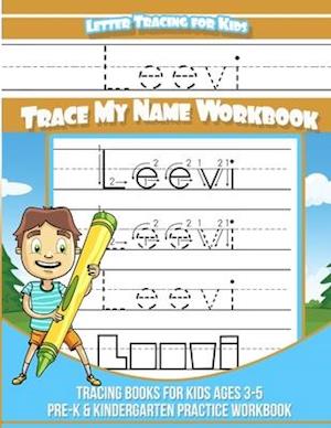 Leevi Letter Tracing for Kids Trace my Name Workbook