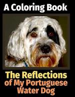 The Reflections of My Portuguese Water Dog: A Coloring Book 