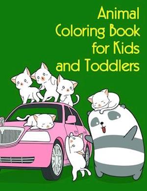 Animal Coloring Book for Kids and Toddlers