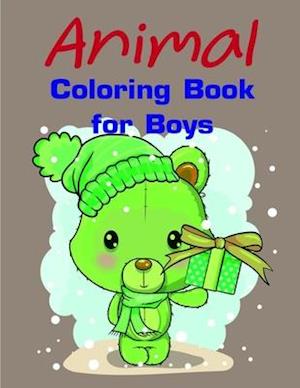 Animal Coloring Book for Boys