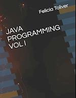 Java Programming Vol I