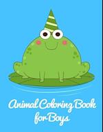 Animal Coloring Book for Boys