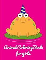 Animal Coloring Book for Girls