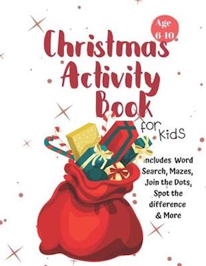 Christmas Activity Book for Kids