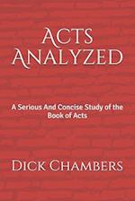 Acts Analyzed