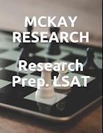 Research Prep. LSAT