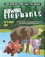 The Step-by-Step Way to Draw Kawaii Elephants