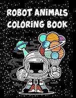 Robot Animals Coloring Book