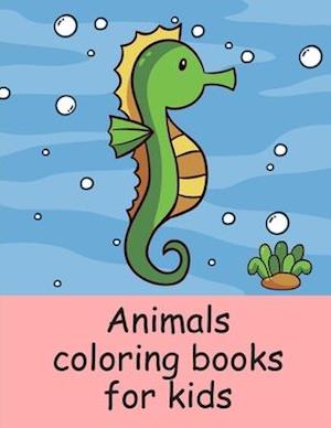 Animals coloring books for kids