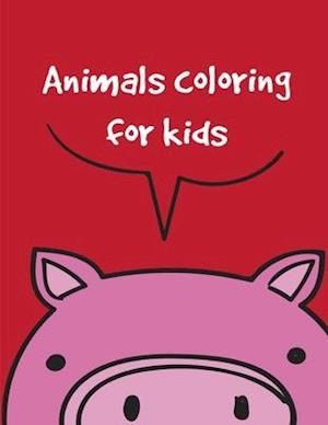 Animals coloring for kids