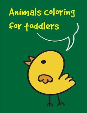 Animals coloring for toddlers