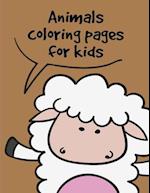 Animals coloring pages for kids