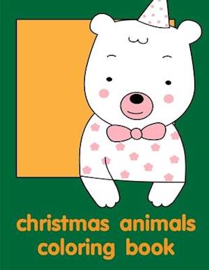 christmas animals coloring book