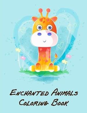 Enchanted Animals Coloring Book