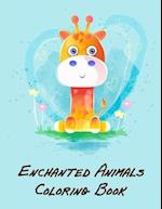 Enchanted Animals Coloring Book