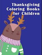 Thanksgiving Coloring Books for Children