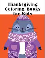 Thanksgiving Coloring Books for Kids