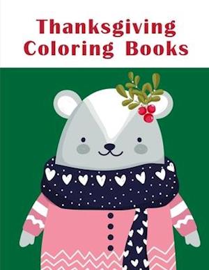 Thanksgiving Coloring Books