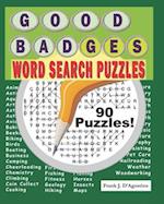 Good Badges Word Search Puzzles