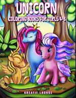 Unicorn Coloring Books for Girls Ages 4-8