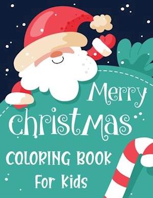 Merry christmas coloring book for kids.