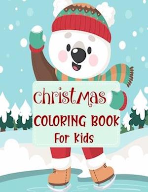 Christmas coloring book for kids.