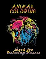 Animal Coloring Book For Coloring Lovers