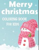 Merry christmas coloring book for kids.