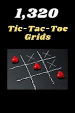 1300 Tic Tac Toe Book Grids