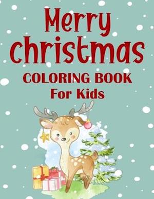 Merry christmas coloring book for kids.