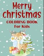 Merry christmas coloring book for kids.