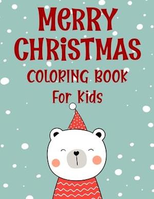 Merry christmas coloring book for kids.