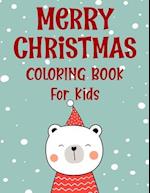 Merry christmas coloring book for kids.