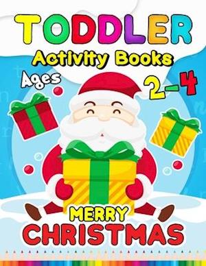 Merry Christmas Toddler Activity Books Ages 2-4