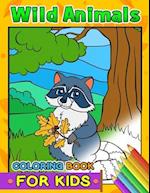 Wild Animals Coloring Books for Kids