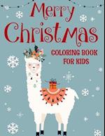 Merry christmas coloring book for kids.