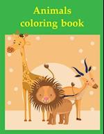 Animals coloring book