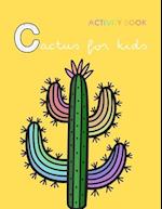 Cactus for kids Activity book