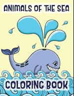 Animals Of The Sea Coloring Book