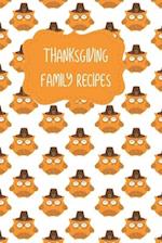 Thanksgiving Family Recipes
