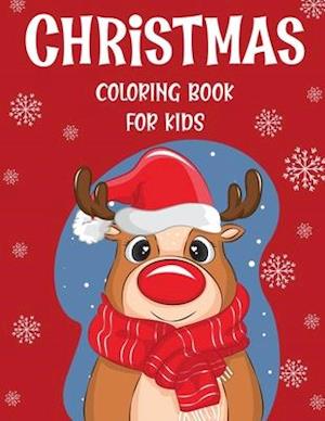 Christmas coloring book for kids.