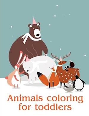 Animals coloring for toddlers