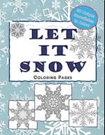 Let It Snow Coloring Pages