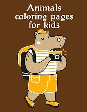 Animals coloring pages for kids