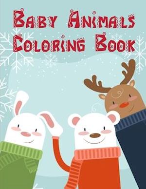 Baby Animals Coloring Book