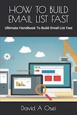 How to Build Email List Fast